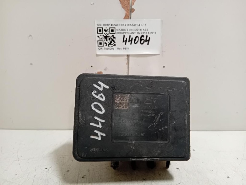 ABS Gruppo ANT BHR1437A0B 062102-34814 Mazda 3 III 2014