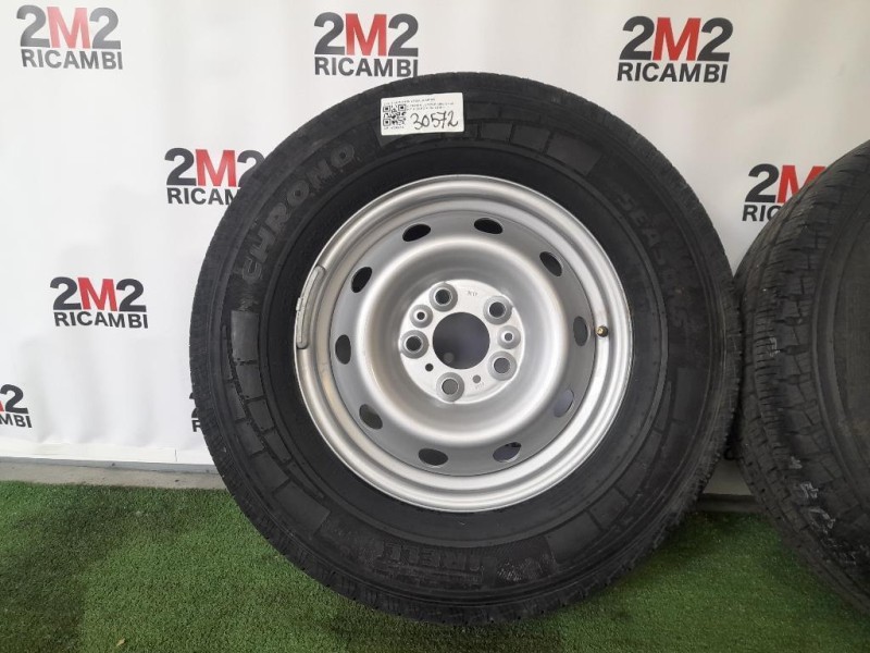 KIT 4 Cerchi CERCHI IN LEGA 22570 R15 C M+S Citroen Jumper III 2014
