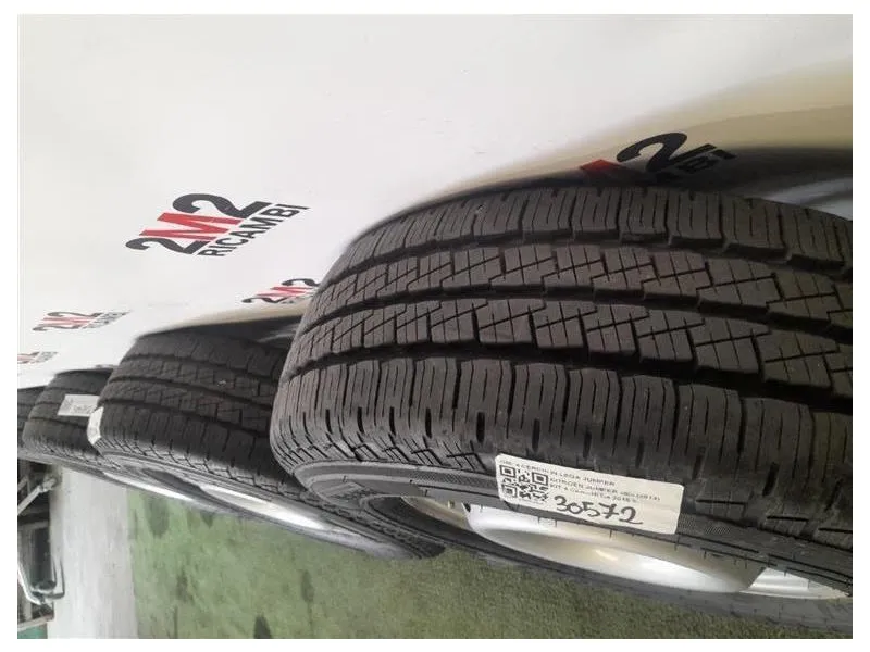 KIT 4 Cerchi CERCHI IN LEGA 22570 R15 C M+S Citroen Jumper III 2014