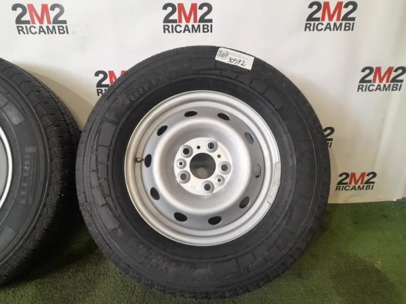 KIT 4 Cerchi CERCHI IN LEGA 22570 R15 C M+S Citroen Jumper III 2014