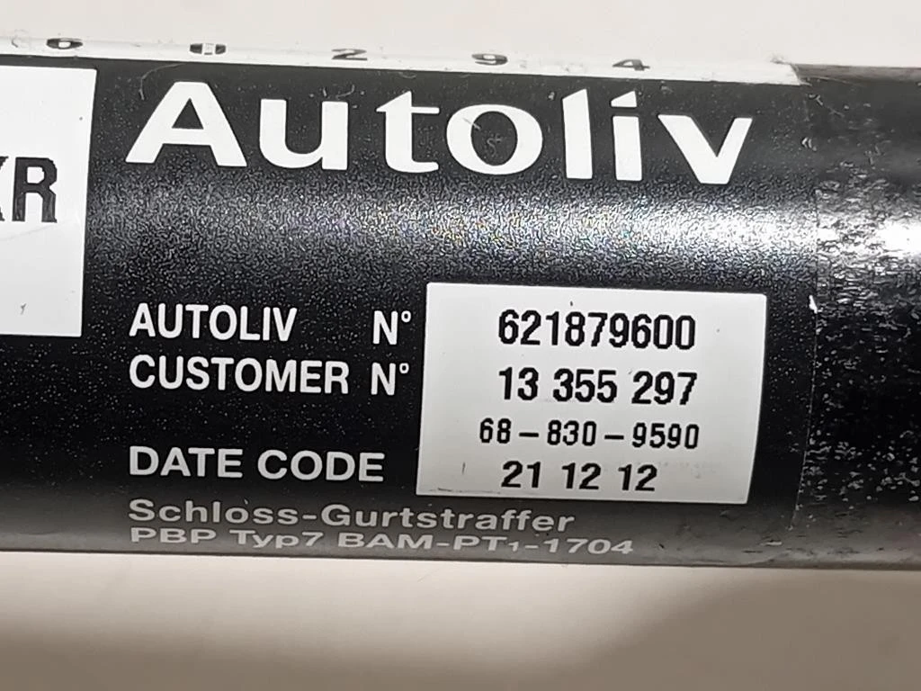 Cintura DI Sicurezza Sedile ANT SX 619668300621879600 Chevrolet Orlando 2011