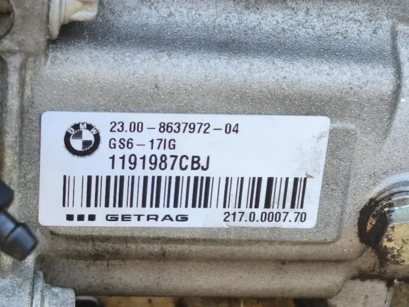 Cambio GS6-17DG 6 MARCE MANUALE Bmw Serie 1 F20 Berlina 2015