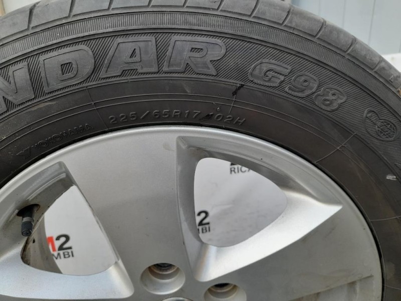 KIT 4 Cerchi 22565 R17 Fiat Freemont 2011