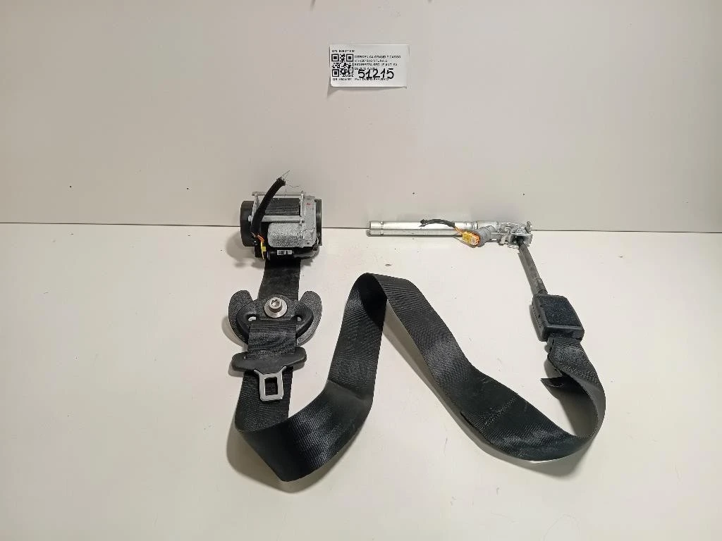 Cintura DI Sicurezza Sedile ANT SX 62607100086224626 Citroen C4 Grand Picasso II 2013