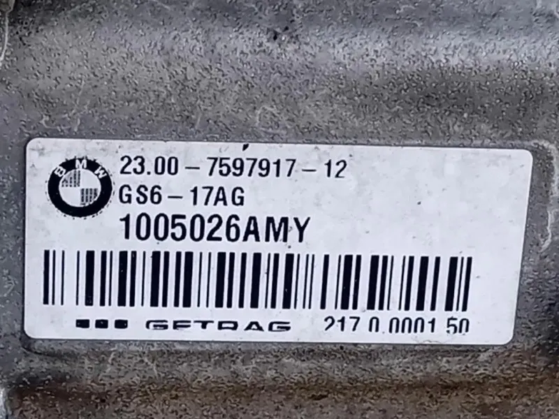 Cambio 6 MARCE MANUALE Bmw Serie 1 F20 Berlina 2015