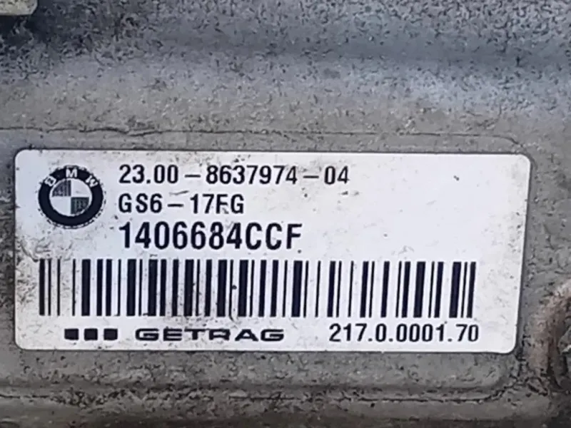 Cambio 6 MARCE MANUALE Bmw Serie 1 F20 Berlina 2015