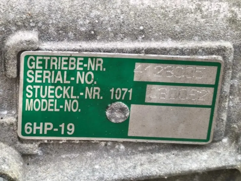 Cambio GA6HP19Z 6 MARCE AUTOMATICO Bmw Serie 3 E90 Berlina 2005