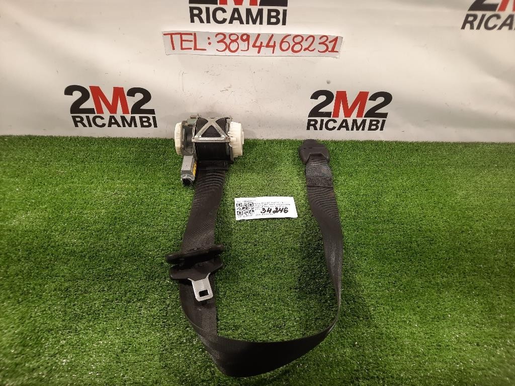 Cintura DI Sicurezza Sedile ANT SX 34101167 A Fiat 500 II 2008