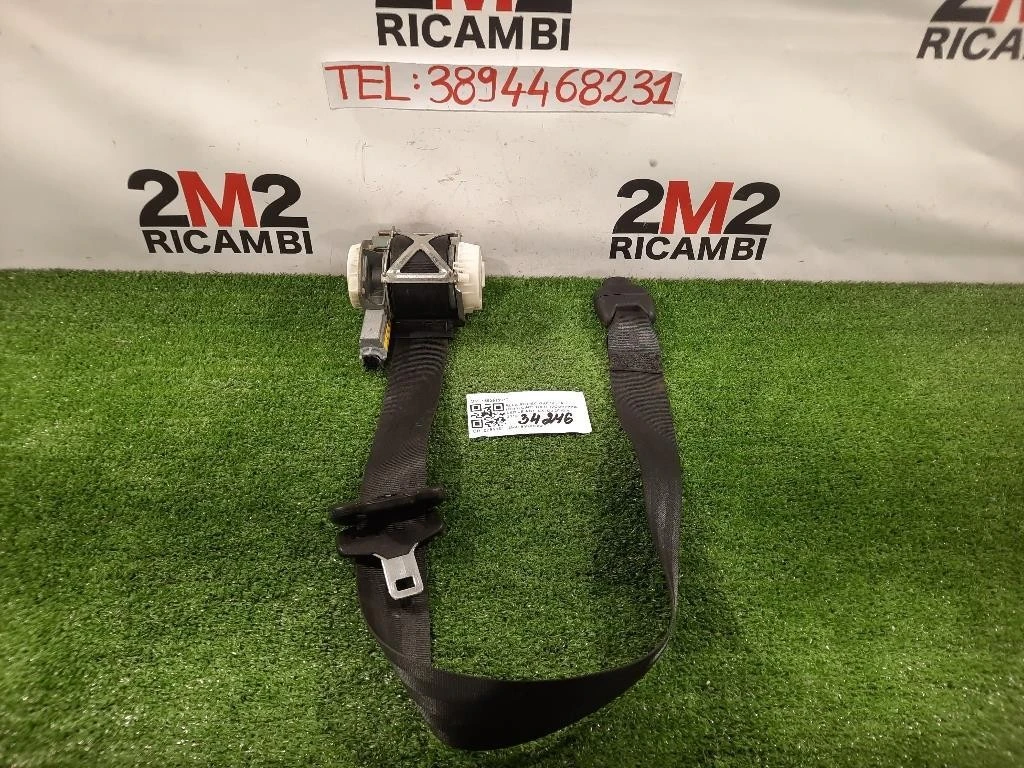 Cintura DI Sicurezza Sedile ANT SX 34101167 A Fiat 500 II 2008
