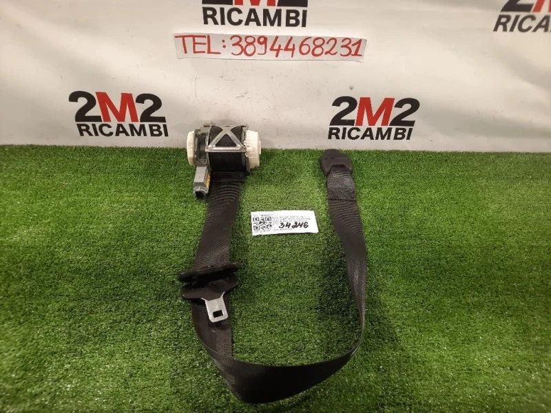 Cintura DI Sicurezza Sedile ANT SX 34101167 A Fiat 500 II 2008