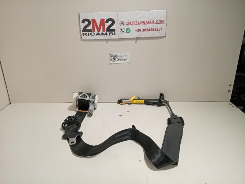 Cintura DI Sicurezza Sedile ANT SX 34133033D34130793B Fiat 500L 2013