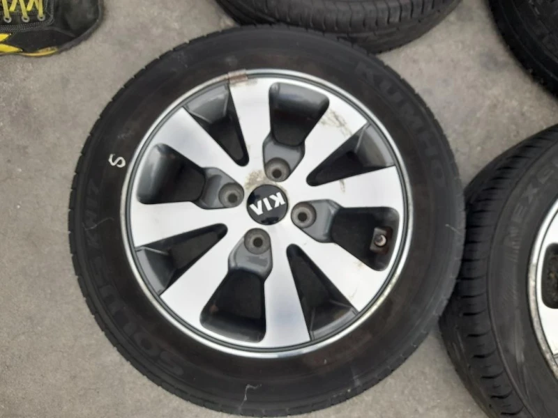 KIT 4 Cerchi 16560 R14 529101Y350 Kia Picanto III 2011
