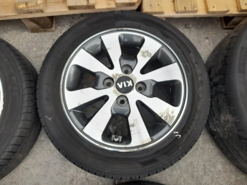KIT 4 Cerchi 16560 R14 529101Y350 Kia Picanto III 2011