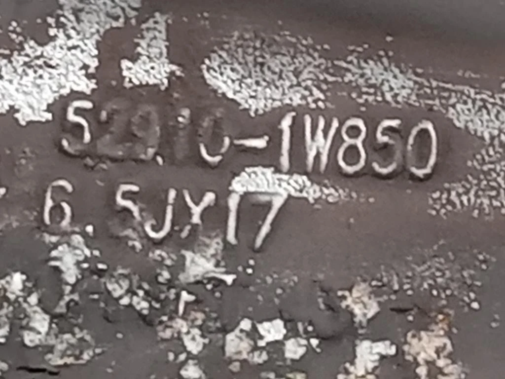 KIT 4 Cerchi 52910-IW850 65JX17 20545 R17 Kia RIO III 2012