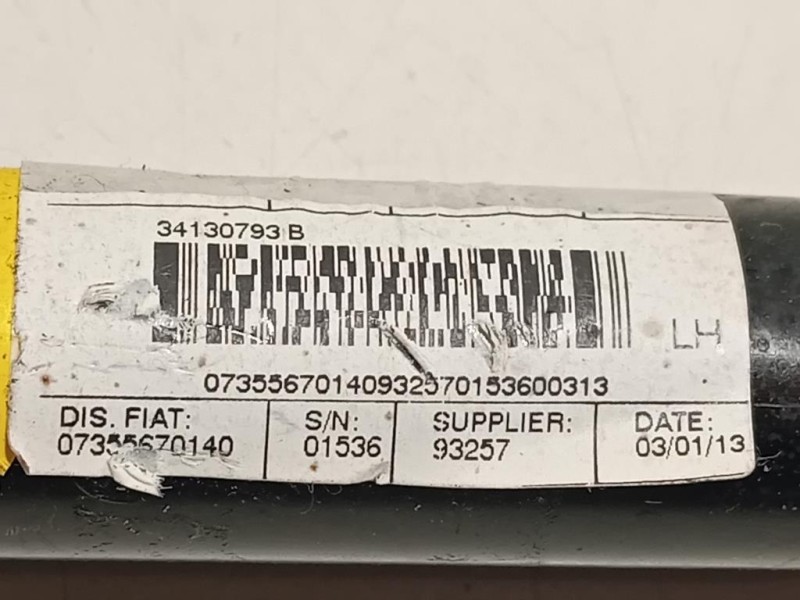 Cintura DI Sicurezza Sedile ANT SX 3413303334130793 Fiat 500L 2013