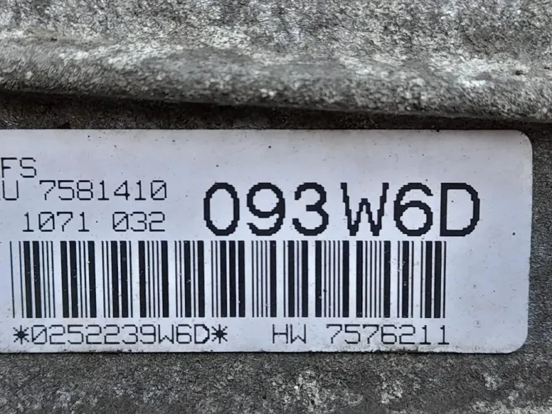 Cambio N47D20A 7581410 Bmw Serie 5 E60 Berlina 2004