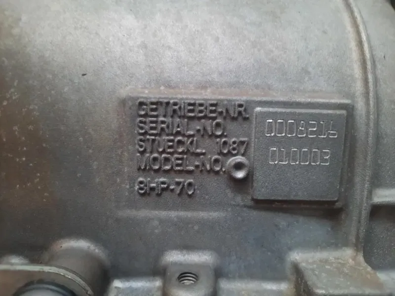 Cambio GA8HP70Z CAMBIO AUTOMATICO 8 MARCE Bmw Serie 5 F07 GT 2010