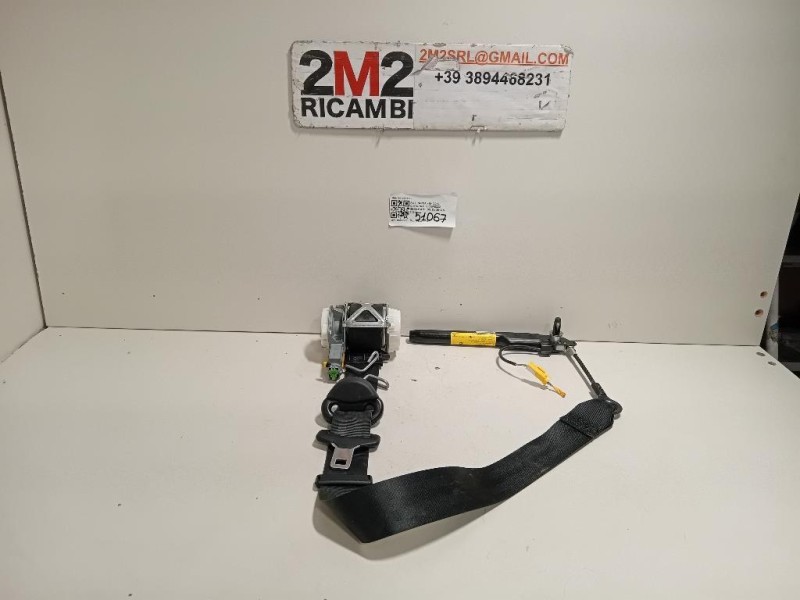 Cintura DI Sicurezza Sedile ANT SX 735580859 Fiat Panda III 2012