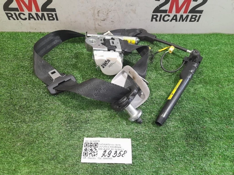 Cintura DI Sicurezza Sedile ANT SX 34123857B Fiat Punto III 2012