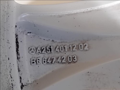 KIT 4 Cerchi A2514011202 R19 4 PZ Mercedes Classe ML W164 2006