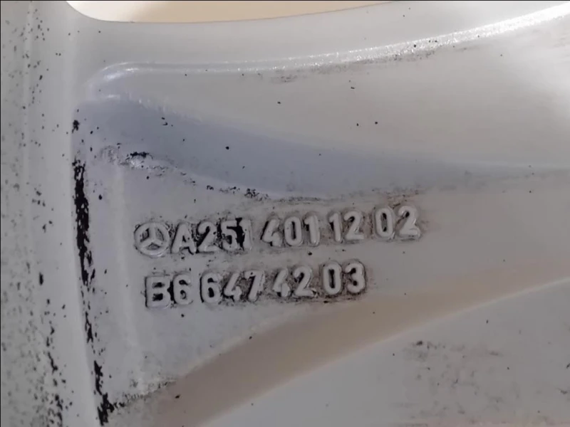 KIT 4 Cerchi A2514011202 R19 4 PZ Mercedes Classe ML W164 2006