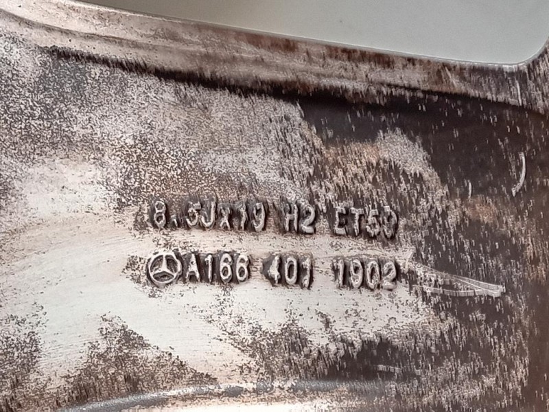 KIT 4 Cerchi A1664011902 Mercedes Classe ML W166 2012