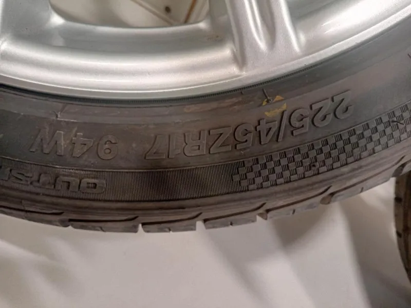 KIT 4 Cerchi RAGGIO 17 A1714012302 Mercedes Classe SLK R171 2004