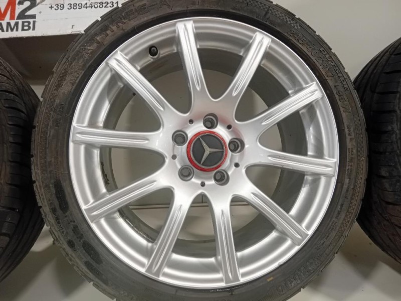 KIT 4 Cerchi RAGGIO 17 A1714012302 Mercedes Classe SLK R171 2004