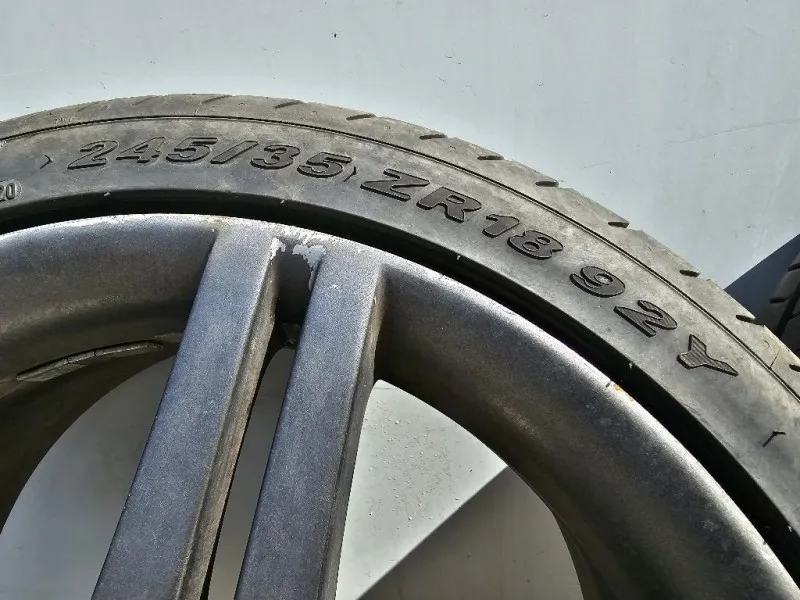 KIT 4 Cerchi A2034015502 24535 R18 Mercedes Classe SLK R171 2004