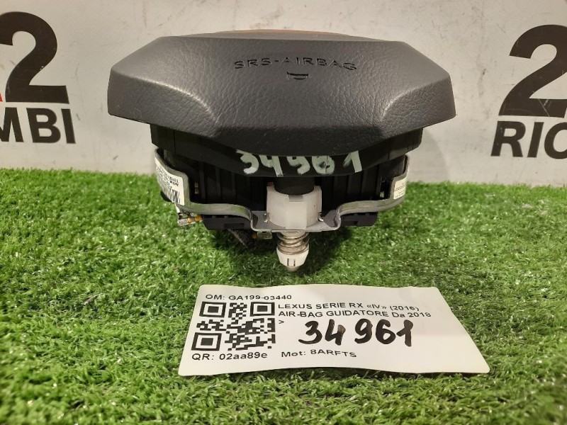 Air-bag Guidatore GA199-03440 Lexus Serie RX IV 2016