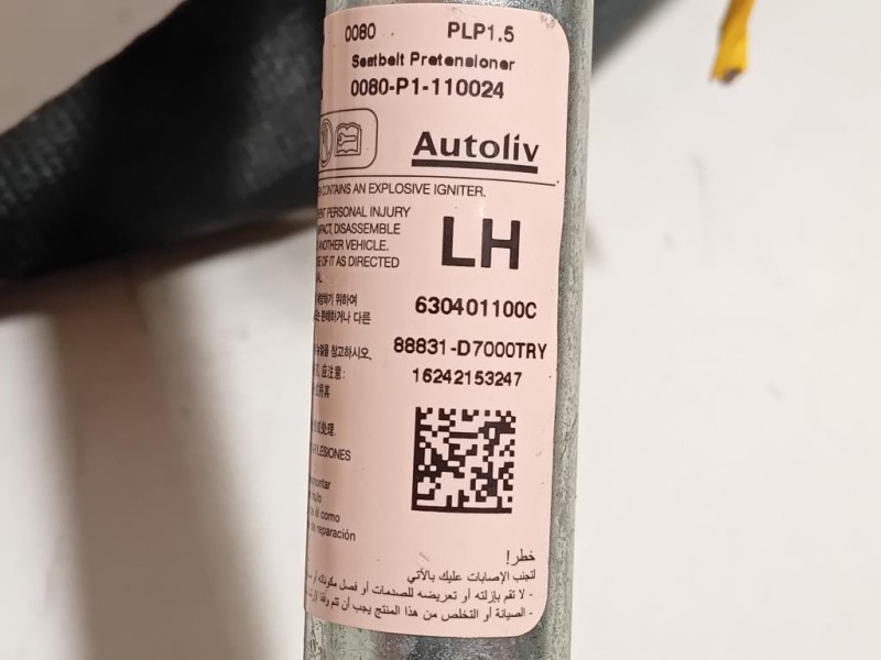 Cintura DI Sicurezza Sedile ANT SX 631533200630401100 Hyundai Tucson II 2015