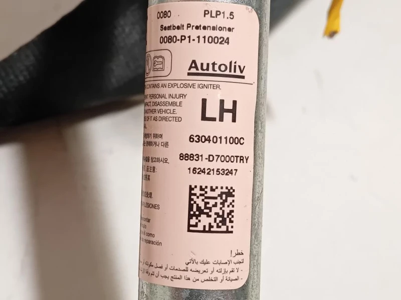 Cintura DI Sicurezza Sedile ANT SX 631533200630401100 Hyundai Tucson II 2015