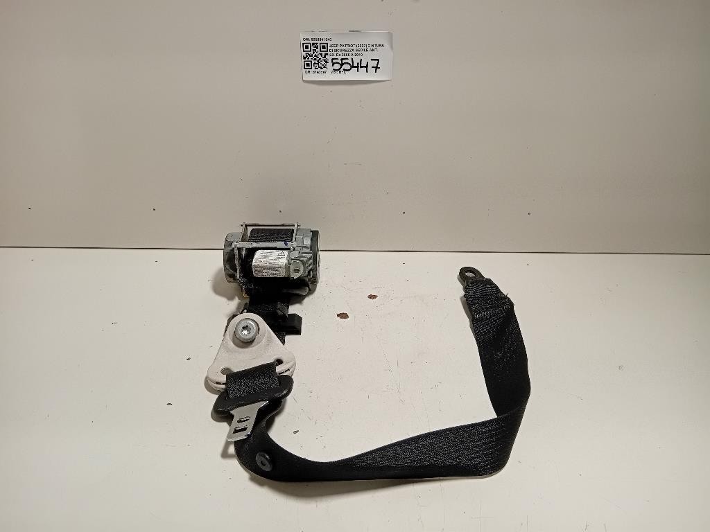 Cintura DI Sicurezza Sedile ANT SX 605884104C Jeep Patriot 2007