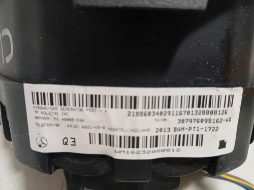 Air-bag Guidatore 2D0Q76313M01 Mazda 6 III 2013