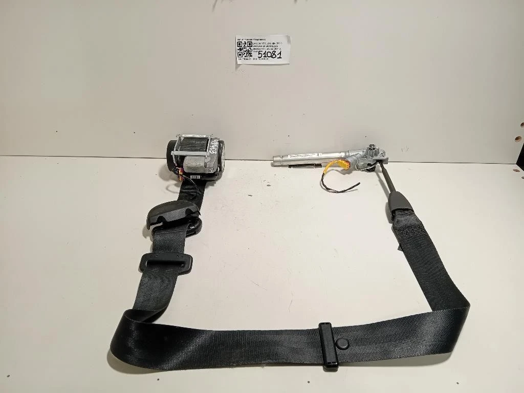 Cintura DI Sicurezza Sedile ANT SX 6173615007354796910 Lancia Ypsilon III 2011