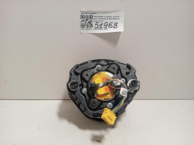 Air-bag Guidatore 308190395162 Mercedes Classe A W176 2013
