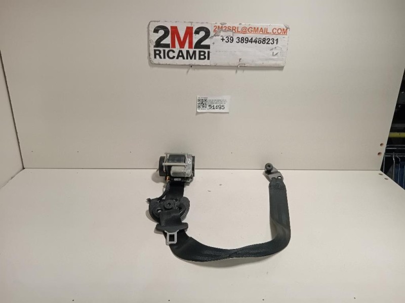 Cintura DI Sicurezza Sedile ANT SX 620198200 Land Rover Range Rover Evoque I 2015