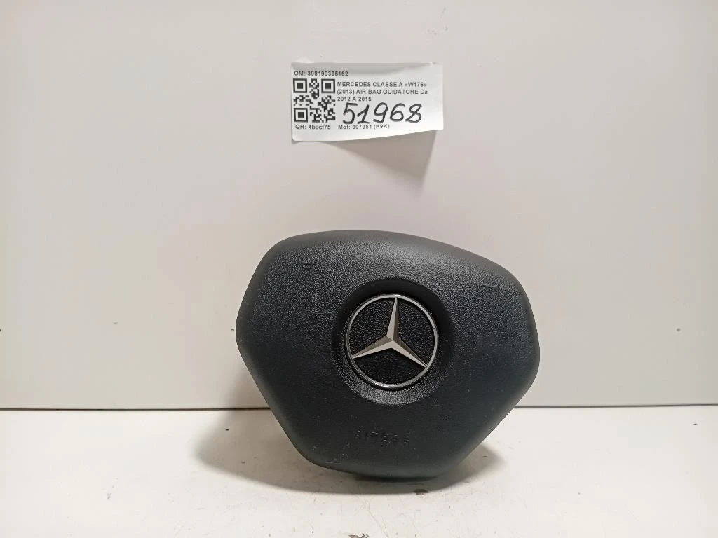 Air-bag Guidatore 308190395162 Mercedes Classe A W176 2013