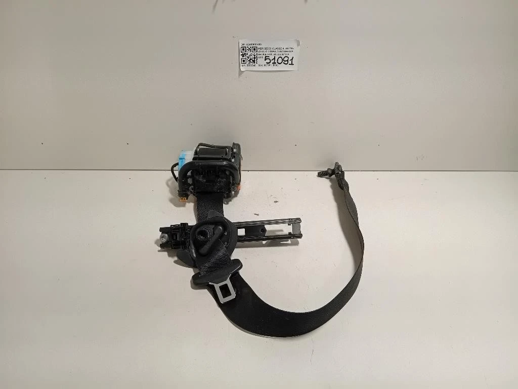 Cintura DI Sicurezza Sedile ANT SX A2468600188 Mercedes Classe A W176 2013