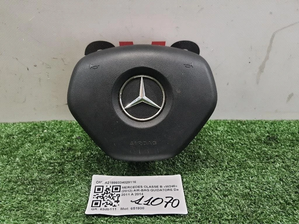 Air-bag Guidatore A21886034029116 Mercedes Classe B W246 2012