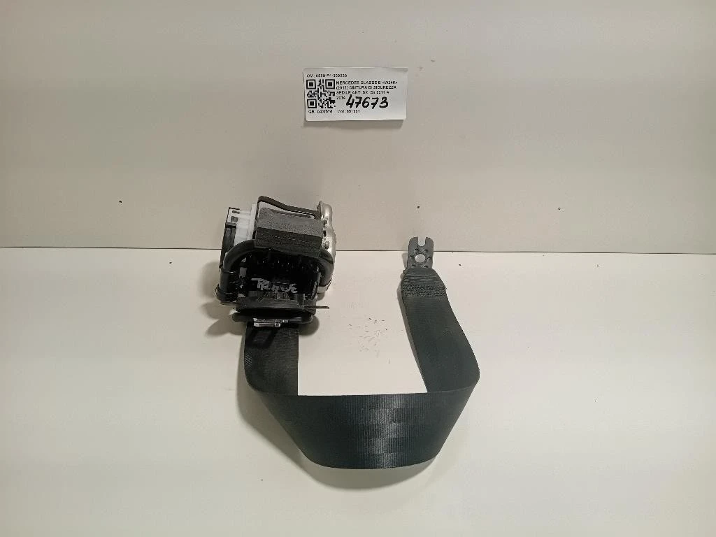 Cintura DI Sicurezza Sedile ANT SX 0589-P1-000220 Mercedes Classe B W246 2012