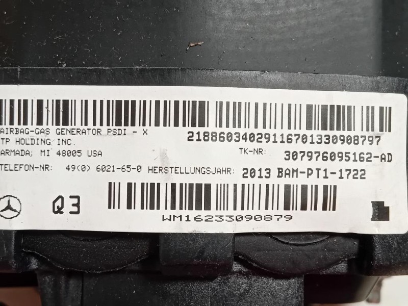 Air-bag Guidatore 307976095162-AD Mercedes Classe B W246 2012