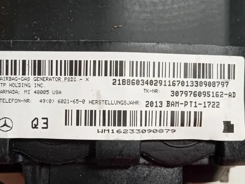 Air-bag Guidatore 307976095162-AD Mercedes Classe B W246 2012