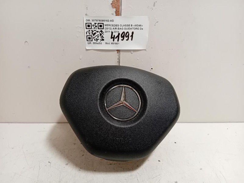 Air-bag Guidatore 307976095162-AD Mercedes Classe B W246 2012