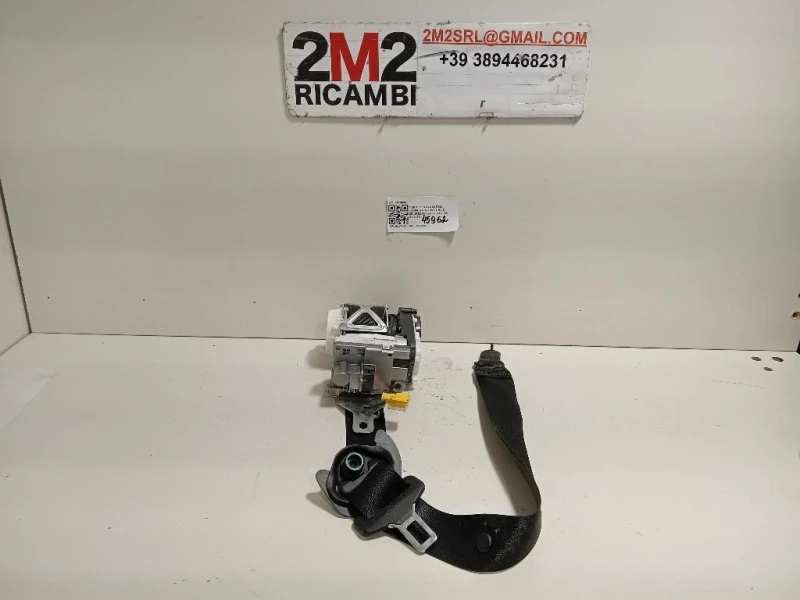 Cintura DI Sicurezza Sedile ANT SX A16686013009C94 Mercedes Classe ML W166 2012