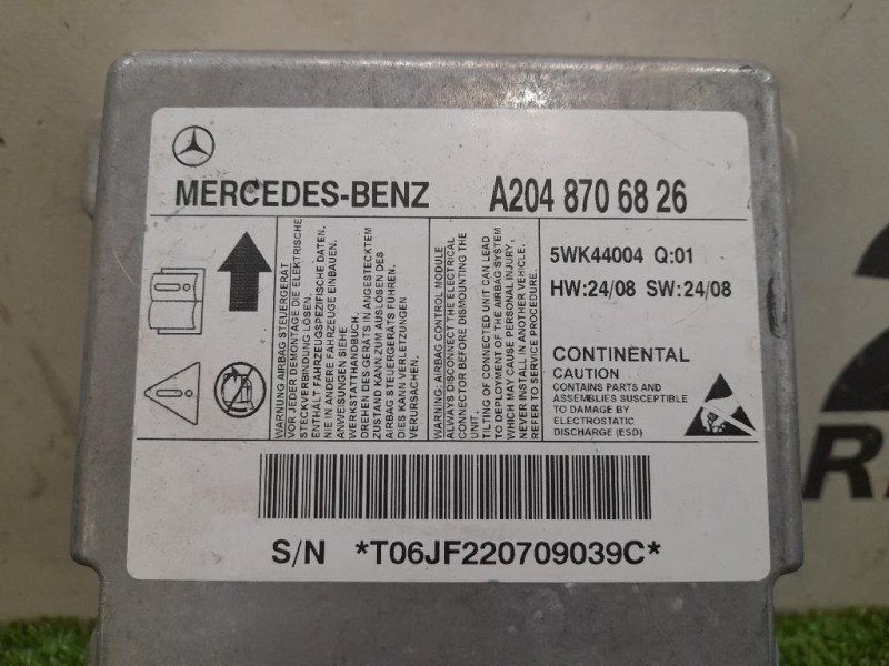 KIT Airbag Mercedes Classe C W204 2007