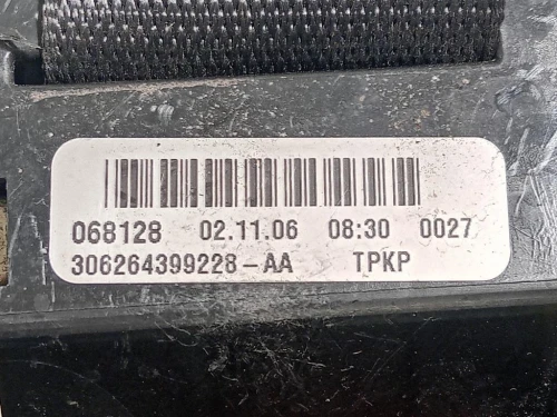 Cintura DI Sicurezza Sedile ANT SX 306264399228 Mercedes Classe SLK R171 2004