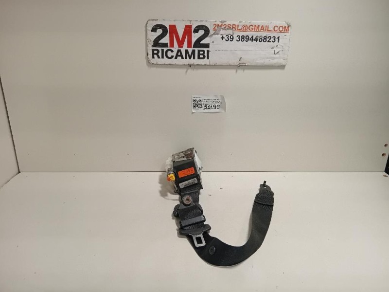 Cintura DI Sicurezza Sedile ANT SX 6122001 Mercedes Classe SLK R171 2004