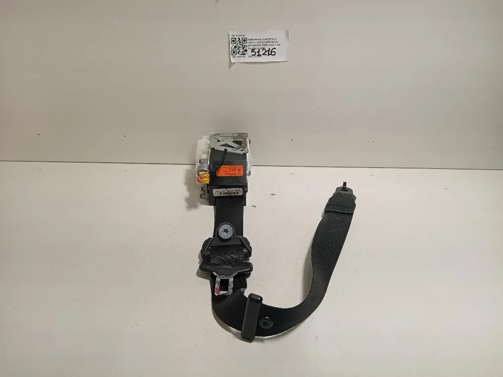 Cintura DI Sicurezza Sedile ANT SX A17186001859C94 Mercedes Classe SLK R171 2004