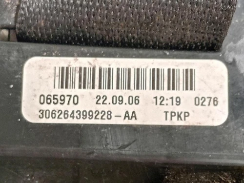 Cintura DI Sicurezza Sedile ANT SX 306264399228-AA Mercedes Classe SLK R171 2008